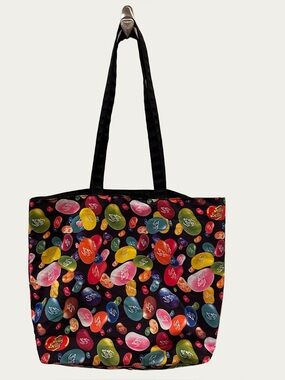 Jelly Belly Colorful Tote large / medium Cheerful Tote Bag
